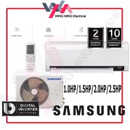 Samsung Air Conditioner R32 (1.0Hp/1.5Hp/2Hp/2.5Hp) Wifi WindFree Deluxe Plus Air Cond/Con Inverter Aircond 冷氣機