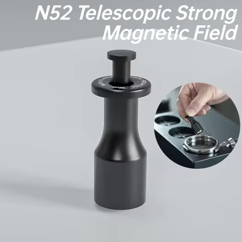 Espresso coffee Puck Screen Magnetic adsorption Tool Double-sided 0.8MM Puck Screen 51/53/58MM Magne