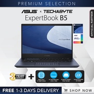 ASUS ExpertBook B5 | 14" FHD | i7-1360P / I5-1340P | 16GB DDR5 | 512GB SSD | Intel Iris Xe Graphics | Win 11 Pro Laptop
