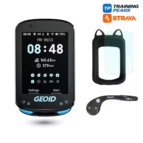 GEOID CC600 Smart Colorful Bike Computer Waterproof Wireless GPS Speedometer Support Automatically W