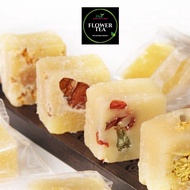 Handmade Honey Rock Sugar Rose Flower Tea Cube