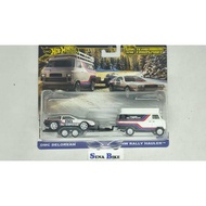 HW Hot Wheels Team Transport DMC Delorean - Rally HaulerHW