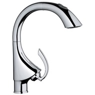 GROHE K4 Sink Mixer Tap with Pull-Out Spray