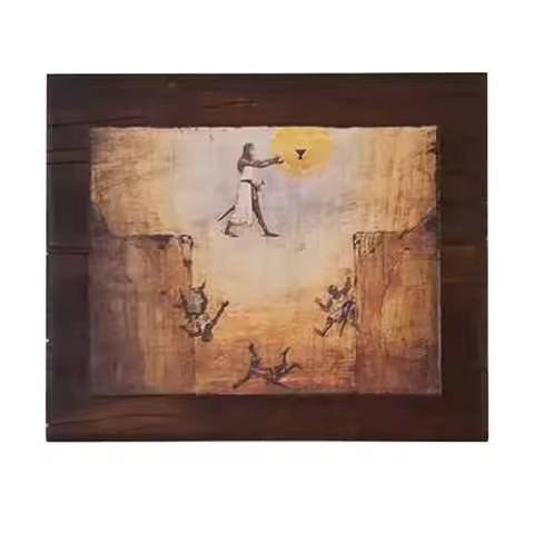 Home Decor Artwork Indiana-Jones The Last Crusade Grail Knight-Leap of Faith Replica