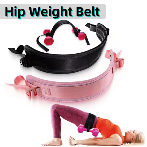 Hip Thrust Belt for Dumbbells Weighted Exercise Dumbbell Workout Belt Barbell Training Hip Thrust Be