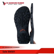 EMS01 Rubber Outsole for Men's Hiking Mountain Sandals, Hiking Sandal Soles, Tracking Sandal Soles, 