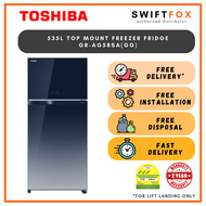 Toshiba 535L Top Mounted Freezer Fridge - GR-AG58SA(GG)