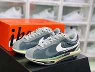 Sacai x Nike Air Zoom Cortez SP 4.0聯名阿甘復古跑鞋｜顏色 深灰 ｜尺碼 36 36.5 37.5 38 38.5 39 40 40.5 41 42 42.5 43 