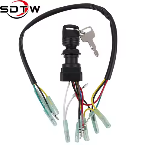 Motorcycle ignition switch Fits for Yamaha outboard motors 703-8 2510-43-00 Outboard key switch