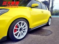 巨大車材 VTTR 鋁合金鍛造六活塞330卡鉗組 二片式碟盤 SWIFT SPORT 完工價$52000