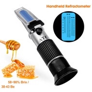 ANDEASTR ATC Refractometer Honey Measuring Tool 3in1 Refractometer 58-90%Brix - JN838