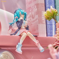 Furyu Hatsune Miku เครื่องประดับรูปแกะสลักไม่ซีดจางและฝีมือประณีตสำหรับตกแต่งไฟ LED