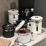 Coffee Bean Preservation Tank Coffee Powder Sealed Tank One-Way Exhaust Coffee Storage Tank Bean Sto