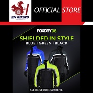 [Brand New] Foxdry | Foxdry 06 Raincoat Jacket with Pants Baju Hujan Jacket dan Seluar Reflective
