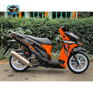 Tem rời xe vario 150 đen cam