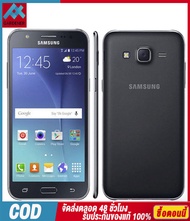 เดิมซัมซุง Galaxy J5 J500F  คู่ซิมการ์ดบลูทูธปลดล็อคหน้าจอ5.0 16GB ROM โทรศัพท์มือถือ