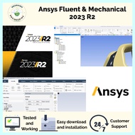 ANSYS Fluent & Mechanical 2023 R2 16.0 16.2 19.0 Version- Fluid Dynamics APDL LS-DYNA Structure ACP 