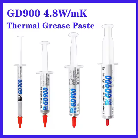 High Performancefor 1g 7g 15g 30g GD900 Thermal Grease Paste Heat Sink Compound Conductive Silicone