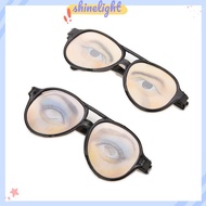 [Shinelight] Funky Funny Glasses Christmas Halloween Joke Gift ideal Secret Santa Present wonky eyes