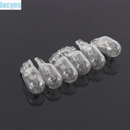 LACYES Halogen Bulbs 10pcs/set T10 W5W 194 168 5W Signal Light