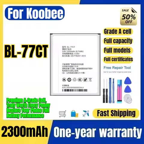 BL-77CT for Koobee Mobile Phone Battery 0 Cycle High Quality High Capacity Battery Replacement Bater