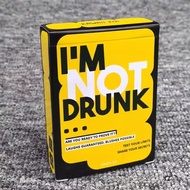 Board Game card Game English Board Game I'M Not Drunk card I'M Not Drunk Party Drinking card Party L