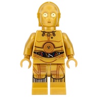 Lego Minifigure - sw0700 - C-3PO - Colorful Wires, Printed Legs