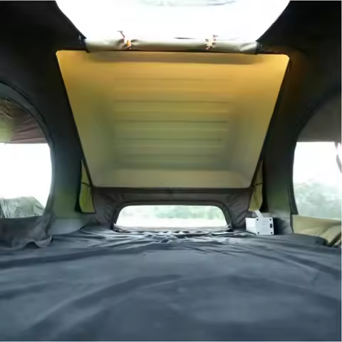 Aluminum Hard Rooftop Tent 1-3 Person Fit Car