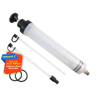 500CC Syringe Oil Extractor & Injector - Dual Use for Engine Oil and Brake Fluid