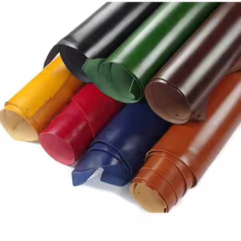 leather craft leather genuine leather about 1mm 2mm cowhide vintage veg. tanned leather craft brown 