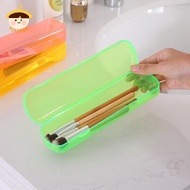 〔8C05〕 Candy Color  Storage Container Box Holder Protable Outdoor Travel Toothbrush Tooth Paste 〔8C〕