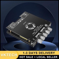 โมดูลขยายเสียง ZK-HT21 สำหรับระบบเสียงบ้าน พร้อมอินพุต AUX USB และ Bluetooth TDA7498E สำหรับเครื่องเ