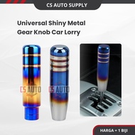 Universal Metal Gear Knob Car Truck Lorry 9cm 13cm 18cm Gear Knob Besi Untuk Kereta Lori Treler Gold