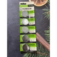 SUPER GOOD PRICE Genuine 2430 CR2430 3V Battery Pack of 5 - battery for controlling motorbikes and c