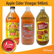 Bragg Apple Cider Vinegar (946mL) / FAIRCHILD'S (946mL) / LOHAS (946mL)