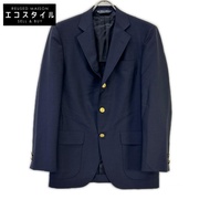 Brooks Brothers 25 年陳釀 Trophy 馬海毛奇蹟褶皺羊毛三扣西裝外套 傳統款 35SHT [二手]