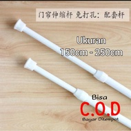 Flexible Curtain Rod Door / Bathroom Rod / Curtain Rod / Flexible Pole Curtain / Curtain / Curtain Rod