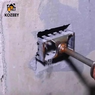 KOZEEY Square Hole Cutter for Electrical Box -hole -hole Punch Electrical Box Cutout Saw for Concret