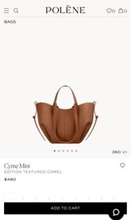 Polene Cyme Mini  (Camel)
