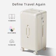大容量pc行李箱26寸高颜值旅行箱女防爆拉链24寸拉杆箱密码箱男