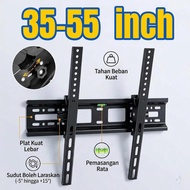 [COD]32-55 inch TV Bracket  TV Bracket Adjustable  | Rak Dinding TV Keluli Premium 35kg | Siap Pasan