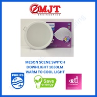 PHILIPS MESON SCENE SWITCH LED DOWNLIGHT 13W 1030LM 5" 25K HRS LIFETIME