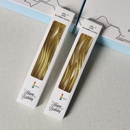 RORA - (6/10 Pcs) Colourful Candle In Box For Birthday, Anniversary Cake Decoration Birthday Candle