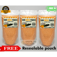 Snack Corner Powder Sour Cheese Trio - Premium Fries Flavoring Seasoning for French Fries Potato Chi