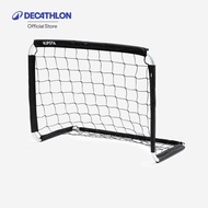 Decathlon Football Goal Basic Size S Galvanised Steel Standard Edition-Black