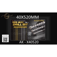AKODA SDS MAX DRILL BIT 40X520MM AK-X40520