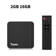 สมาร์ททีวีกล่อง11 Tanix W2 2GB16GB Amlogic S905W2 4K กล่องสมาร์ททีวี Bluetooth4.0 3D วิดีโอชุด AV1กล