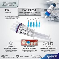 Dentistry Etching Gel 37% Teeth Cleaning Adhesive Phosphoric Acid Etchant+5pcs Tips Resin Braces Bon