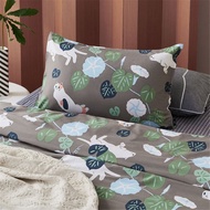 牽牛喵  單人雙人床單/床包 手繪貓咪40支純棉床品 枕套被套另購