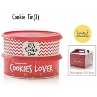 Tupperware Cookies Tin 2.7L (set of 2) OR One Touch Bowl 750ml 4 Pcs Set Come with Box
